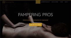 Desktop Screenshot of pamperingpros.com