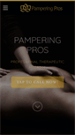 Mobile Screenshot of pamperingpros.com